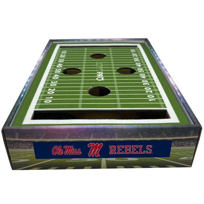 MS Ole Miss Rebels Football Stadium Cat Scratcher Toy