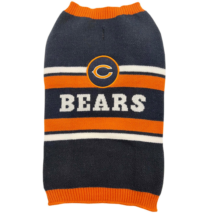 Chicago Bears Colorblock Pet Sweater