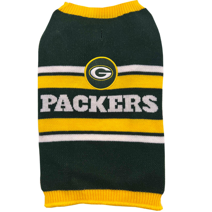 Green Bay Packers Colorblock Pet Sweater
