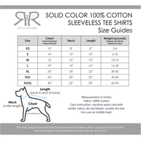 Glacier Gray All-Cotton Sleeveless Pet Shirt