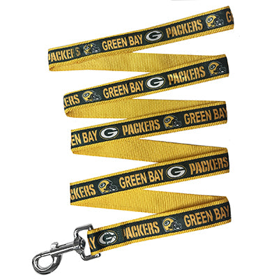 Green Bay Packers Satin Dog Collar or Leash