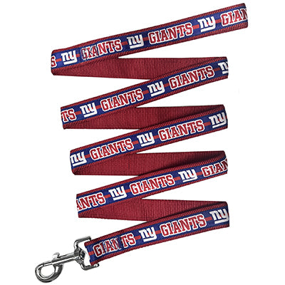 New York Giants Satin Dog Collar or Leash