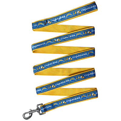 Los Angeles Chargers Satin Dog Collar or Leash
