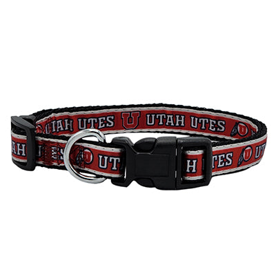 UT Utes Satin Dog Collar or Leash