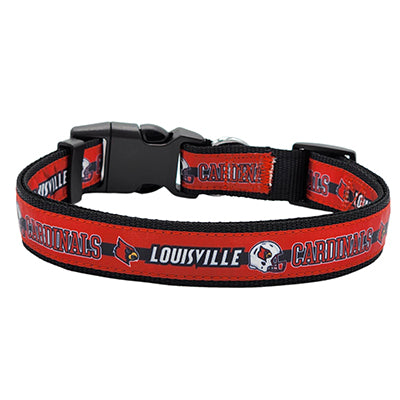Louisville Cardinals Dog Collar – 3 Red Rovers