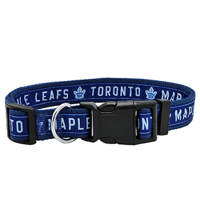 Toronto Maple Leafs Satin Dog Collar or Leash