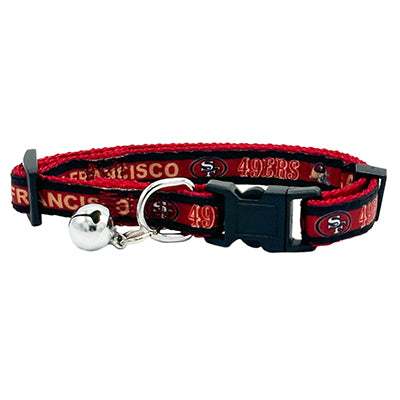 San Francisco 49ers Cat Satin Collar