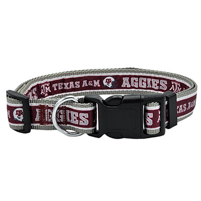 TX A&M Aggies Dog Satin Collar or Leash