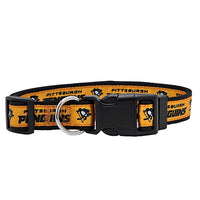 Pittsburgh Penguins Satin Dog Collar or Leash