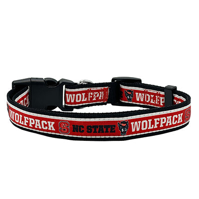 NC State Wolfpack Dog Satin Collar or Leash