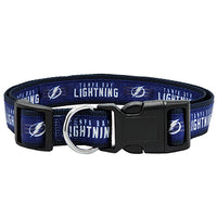 Tampa Bay Lightning Satin Dog Collar or Leash