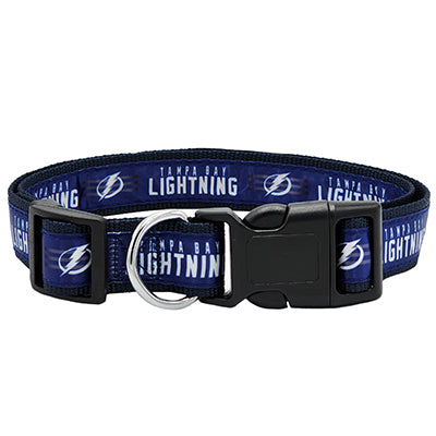 Tampa Bay Lightning Satin Dog Collar or Leash