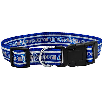 KY Wildcats Dog Satin Collar or Leash