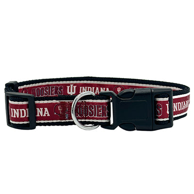 IN Hoosiers Dog Satin Collar or Leash