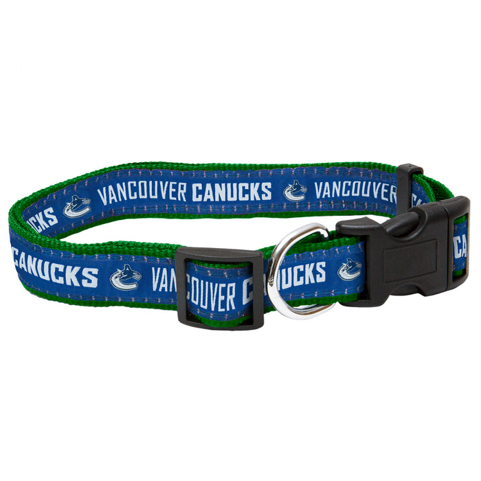 Vancouver Canucks Dog Collar or Leash