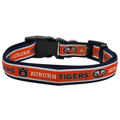 Auburn Tigers Dog Satin Collar or Leash