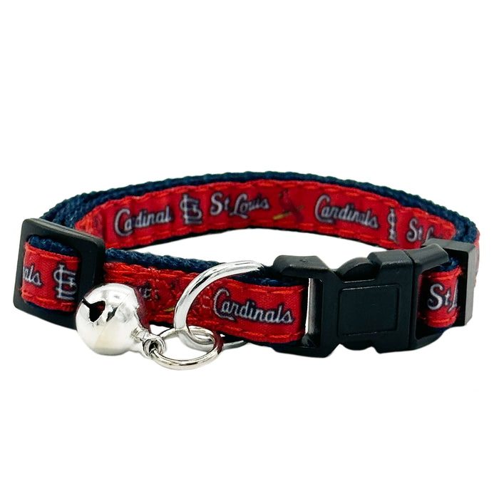 St Louis Cardinals Cat Satin Collar