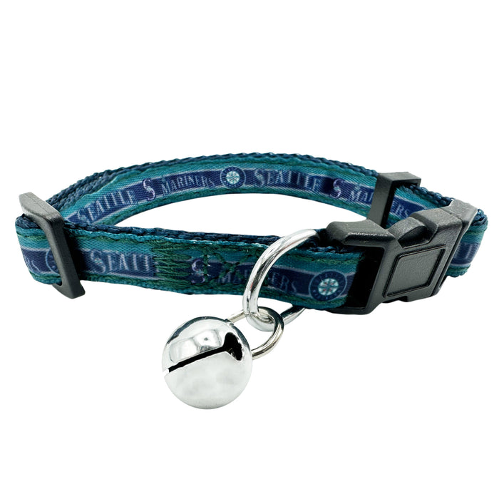 Seattle Mariners Cat Satin Collar