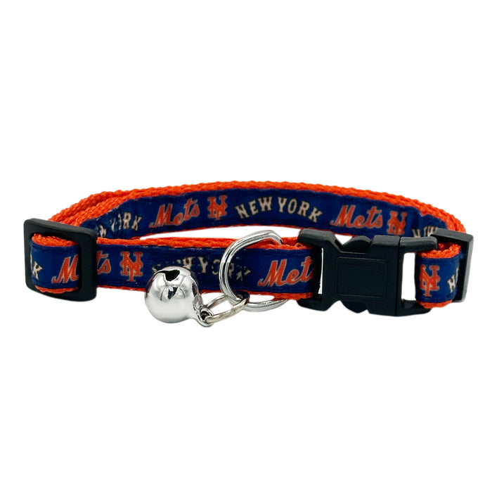 New York Mets Cat Satin Collar