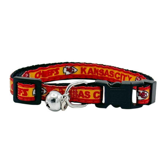 Kansas City Chiefs Cat Satin Collar
