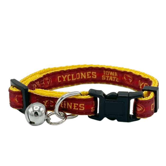 IA State Cyclones Cat Satin Collar