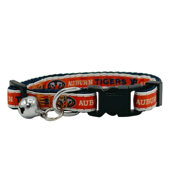 Auburn Tigers Cat Satin Collar