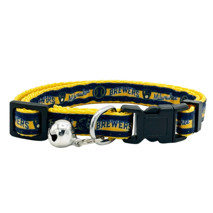 Milwaukee Brewers Cat Satin Collar