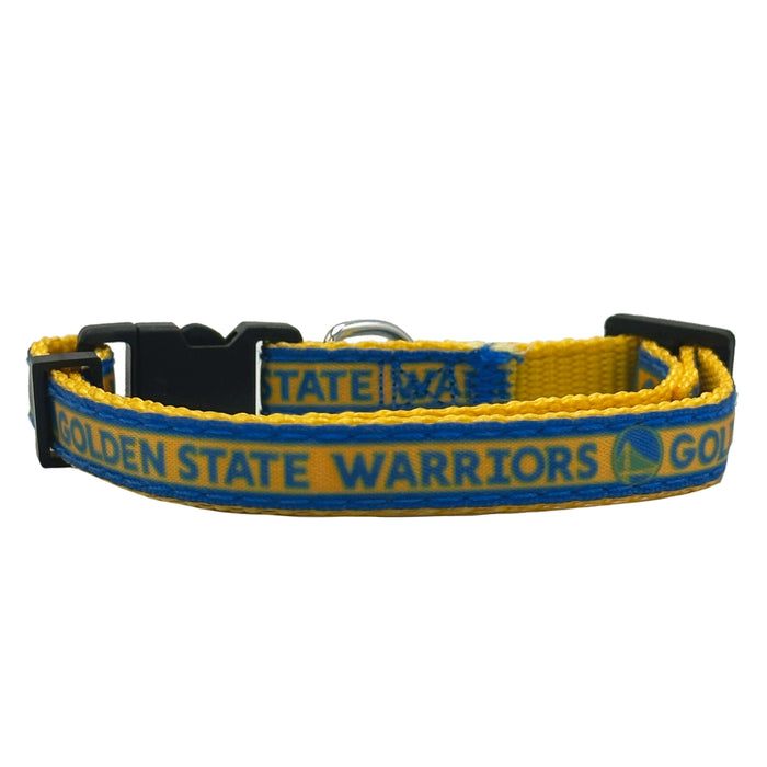 Golden State Warriors Cat Satin Collar