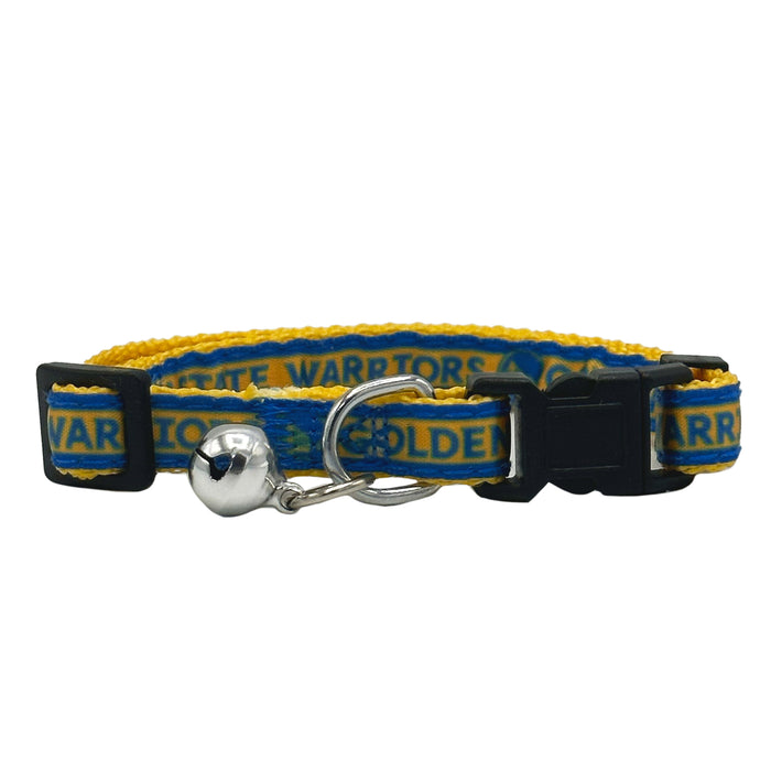 Golden State Warriors Cat Satin Collar