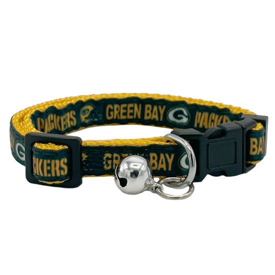 Green Bay Packers Cat Satin Collar