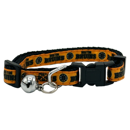 Boston Bruins Cat Satin Collar