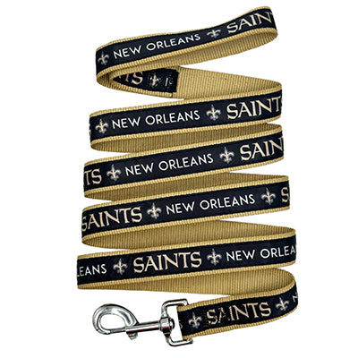 New Orleans Saints Satin Dog Collar or Leash