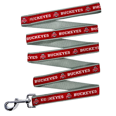 OH State Buckeyes Dog Satin Collar or Leash
