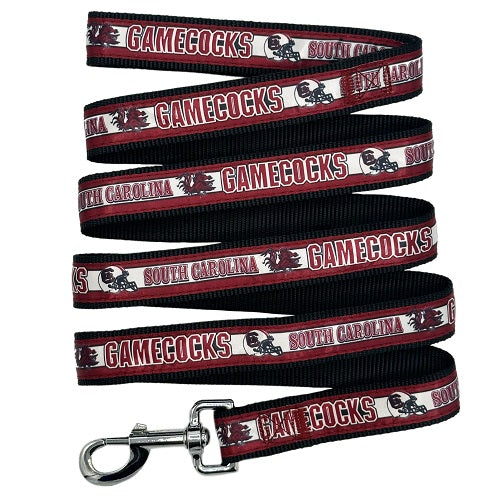SC Gamecocks Dog Satin Collar or Leash