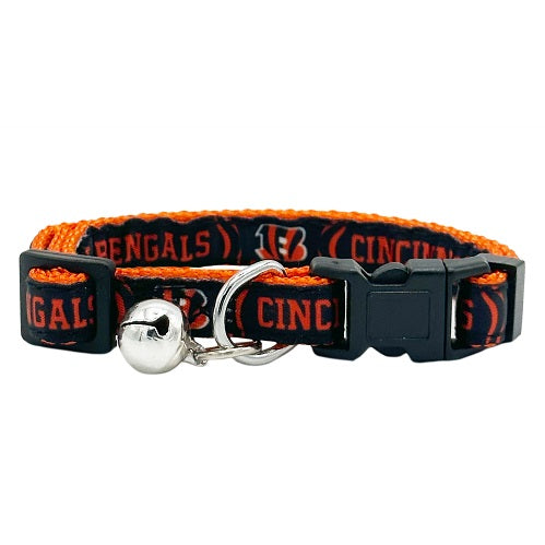 Cincinnati Bengals Cat Satin Collar