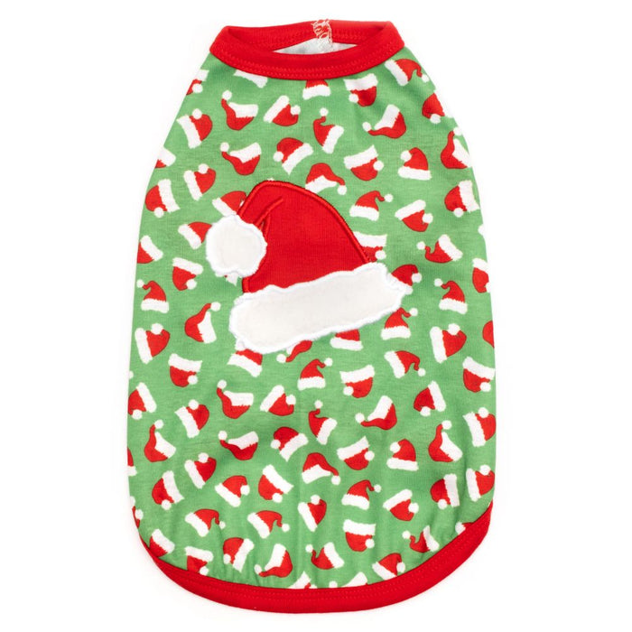 Santa Hats Lightweight Tee Shirt