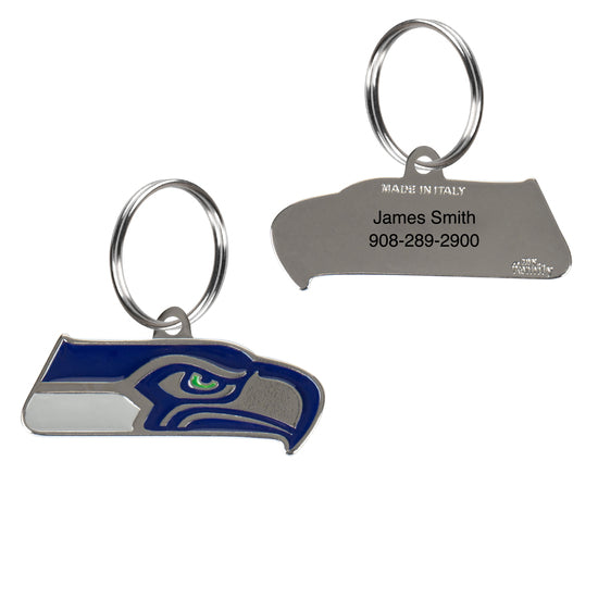 Seattle Seahawks Pet ID Tag