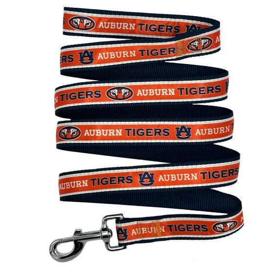 Auburn Tigers Dog Satin Collar or Leash