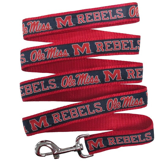 MS Ole Miss Rebels Dog Leash