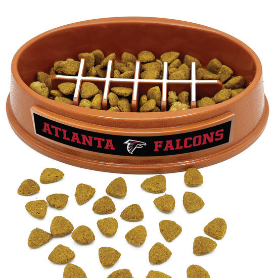 Atlanta Falcons Football Slow Feeder Bowl