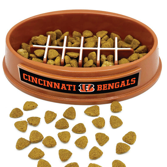 Cincinnati Bengals Football Slow Feeder Bowl