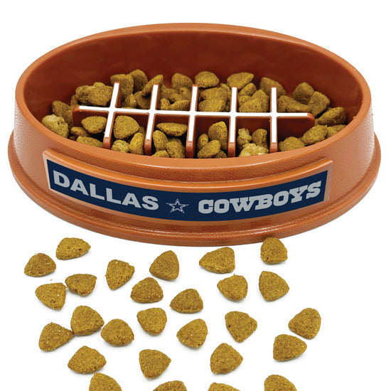 Dallas Cowboys Football Slow Feeder Bowl