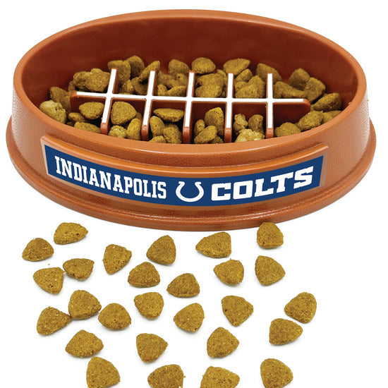 Indianapolis Colts Football Slow Feeder Bowl