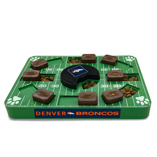 Denver Broncos Interactive Puzzle Treat Toy