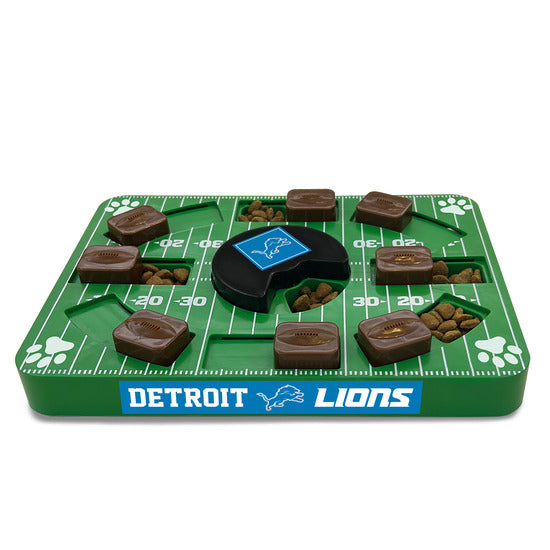 Detroit Lions Interactive Puzzle Treat Toy