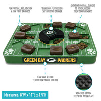 Green Bay Packers Interactive Puzzle Treat Toy