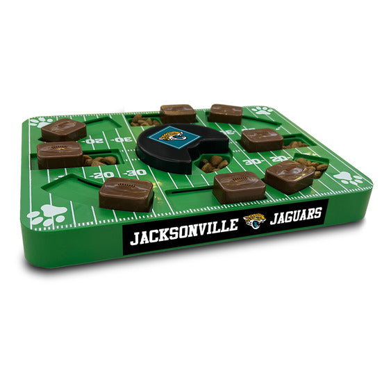 Jacksonville Jaguars Interactive Puzzle Treat Toy