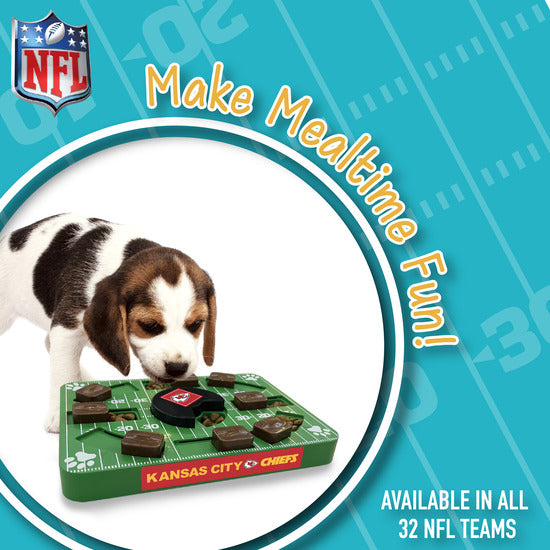 Kansas City Chiefs Interactive Puzzle Treat Toy