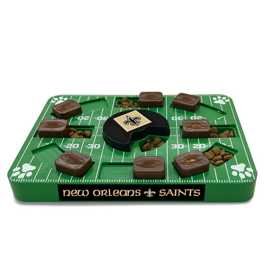 New Orleans Saints Interactive Puzzle Treat Toy