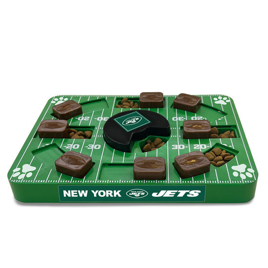 New York Jets Interactive Puzzle Treat Toy